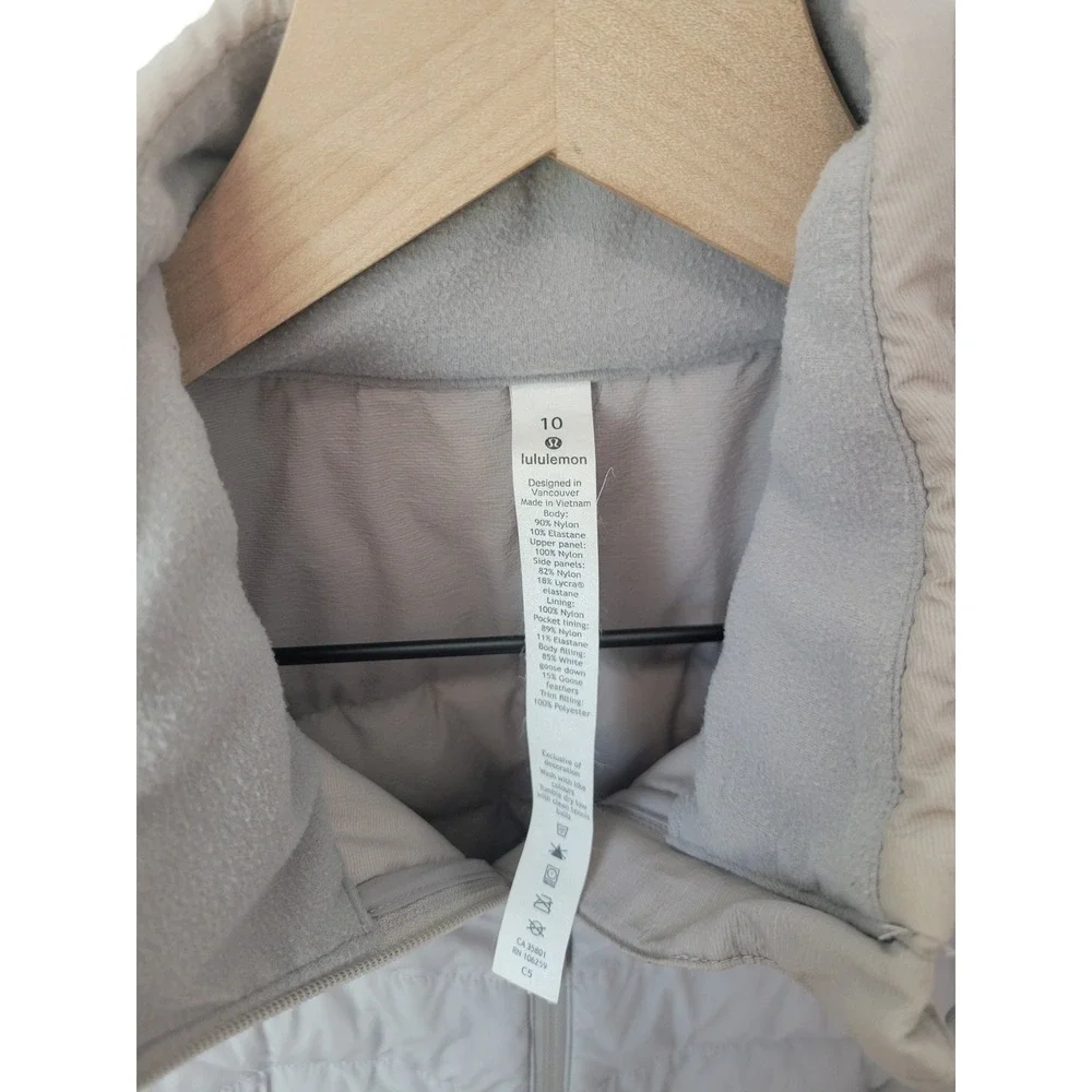 Lululemon Down for It All Gorpcore Goose Down Vest – Women's 10